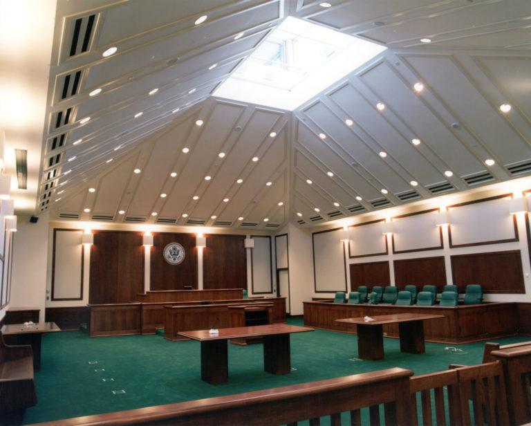 US Federal Courthouse Interior